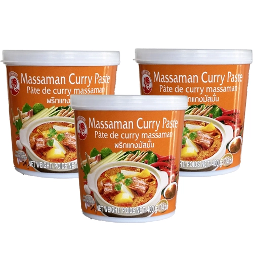 Cock Brand - Matsaman (Massaman) Currypaste - 3x 400g