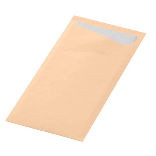 Duni - Sacchetto Eco Echo mit 2-lagiger Serviette Weiß - 100 Stück