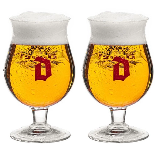 Duvel - Bierglas 330ml - 2 Stück