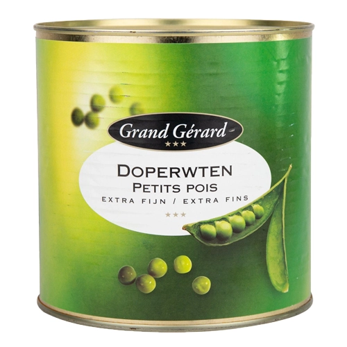 Grand Gérard - Erbsen extra fein - 3 ltr