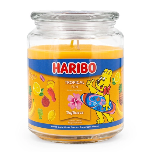 Haribo - Duftkerze Tropical Fun - 510g