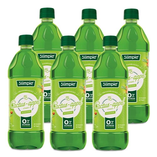 Slimpie - Kaktus Apfel Limonaden-Sirup - 6x 650ml