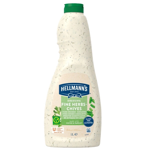 Hellmann&apos;s - Dressing Feine Kräuter-Schnittlauch - 1ltr
