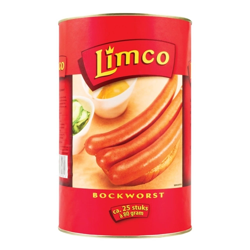 Limco - Bockwurst - 25 Würstchen