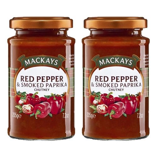 Mackays - Red Pepper & Smoked Paprika Chutney - 2x 205g