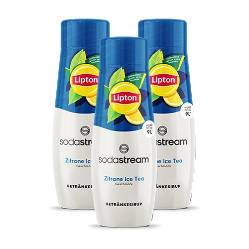 SodaStream - Lipton Ice Tea Zitrone Sirup - 3x 440ml