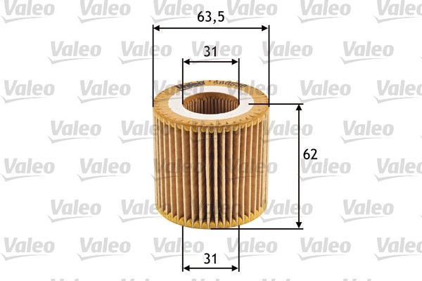 VALEO Ölfilter 586536 Motorölfilter,Filter für Öl VW,SKODA,SEAT,POLO (9N_),Polo Schrägheck (6R1, 6C1),Fox Schrägheck (5Z1, 5Z3, 5Z4)