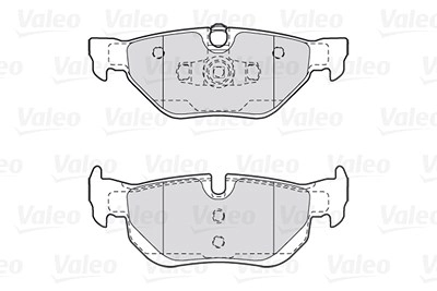VALEO Bremsbelagsatz 301703 Bremsbeläge,Bremsklötze BMW,3 Touring (E91),3 Limousine (E90),1 Schrägheck (E87),3 Coupe (E92),1 Schrägheck (E81),X1 (E84)