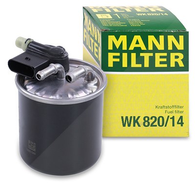 MANN-FILTER Kraftstofffilter WK 820/14 Leitungsfilter,Spritfilter MERCEDES-BENZ,INFINITI,C-Klasse Limousine (W204),C-Klasse T-modell (S204)