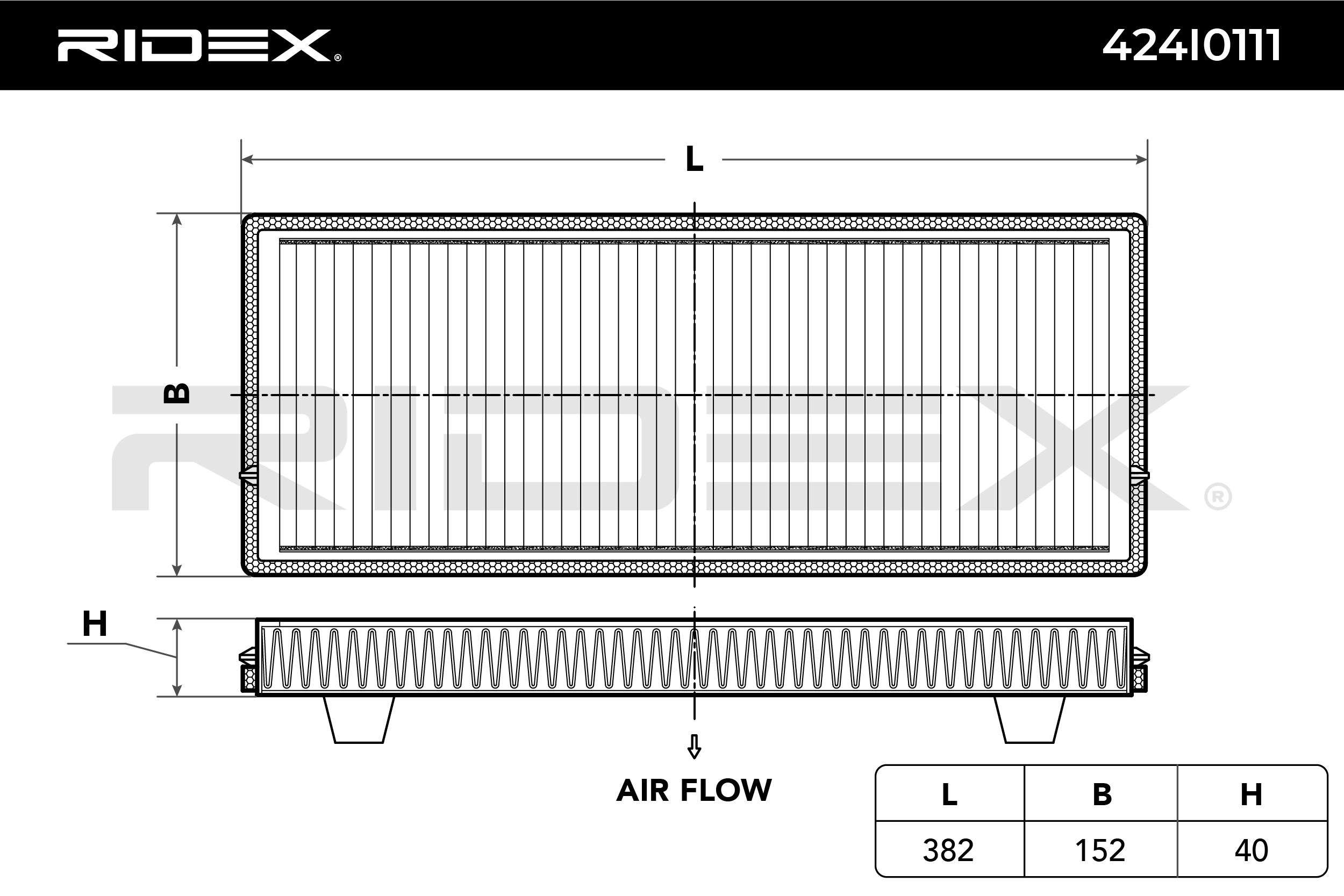 RIDEX Innenraumfilter 424I0111 Filter, Innenraumluft,Pollenfilter RENAULT,ESPACE IV (JK0/1_)