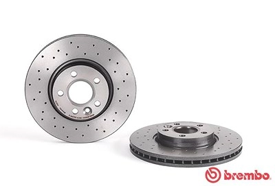 BREMBO Bremsscheibe 09.A427.1X Bremsscheiben,Scheibenbremsen FORD,VOLVO,LAND ROVER,MONDEO IV Turnier (BA7),S-MAX (WA6),GALAXY (WA6),MONDEO IV (BA7)