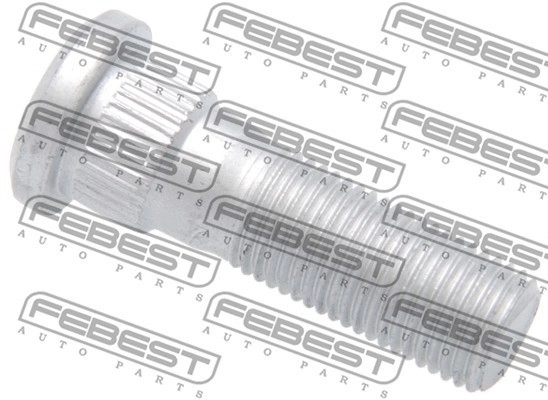 FEBEST Radbolzen 0284-001  NISSAN,INFINITI,Qashqai / Qashqai +2 I (J10, NJ10),Qashqai II (J11, J11_),MICRA III (K12),X-TRAIL (T30)