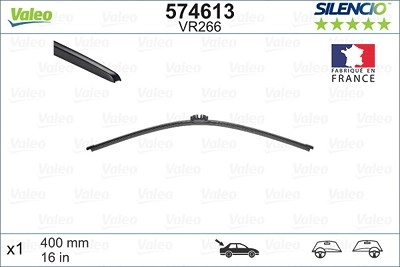 VALEO Scheibenwischer 574613 Wischblatt,Wischerblätter AUDI,MERCEDES-BENZ,A4 Avant (8K5, B8),A6 Avant (4G5, 4GD, C7),A6 Limousine (4G2, 4GC, C7)