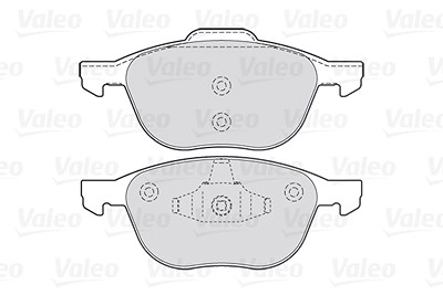 VALEO Bremsbelagsatz 301649 Bremsbeläge,Bremsklötze FORD,MAZDA,VOLVO,FOCUS III Turnier,Focus II Schrägheck (DA_, HCP, DP)