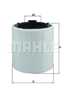 MAHLE ORIGINAL Luftfilter LX 2831 Motorluftfilter,Filter für Luft VW,AUDI,SKODA,Polo Schrägheck (6R1, 6C1),POLO Van (6R)