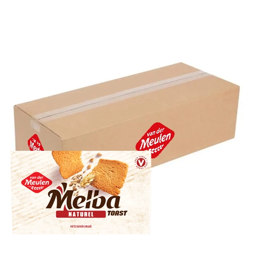 Van der Meulen - Melba toast naturel - 14x 120g