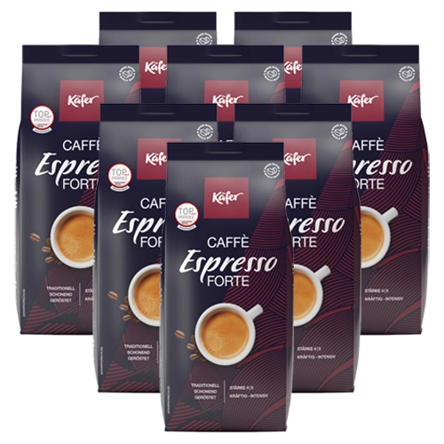 Käfer - Caffè Espresso Forte Bohnen - 8x 1kg