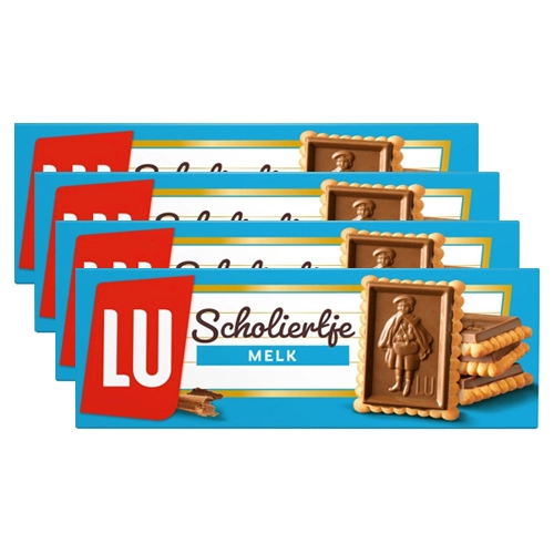 Lu - Scholiertje Milchschokolade - 4x 150g