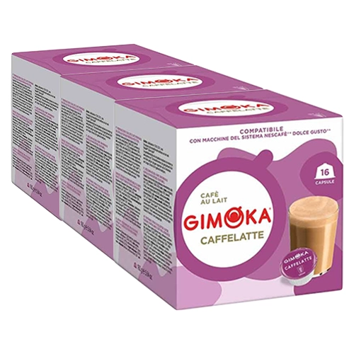 Gimoka - Caffe Latte - 3x 16 Kapseln