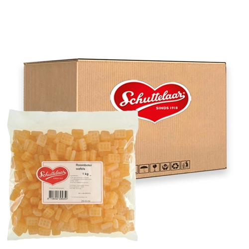 Schuttelaar - Butterwaffeln - 6x 1kg