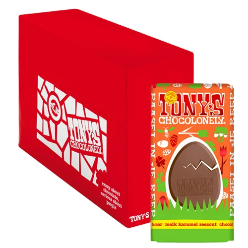 Tony&apos;s Chocolonely - Osterbar Milch Karamell Meersalz - 15x 180g