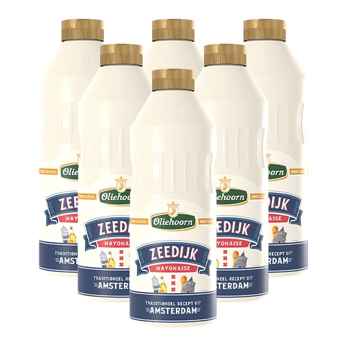 Oliehoorn - Zeedijk Mayonnaise - 6x 900ml