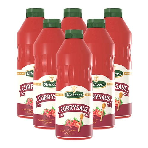 Oliehoorn - Currysauce - 6x 900ml