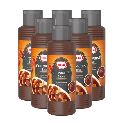Hela - Currywurst sauce - 6x 300ml