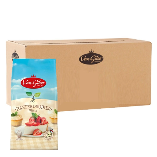 Van Gilse - Weißer Bastard Zucker - 12x 600g