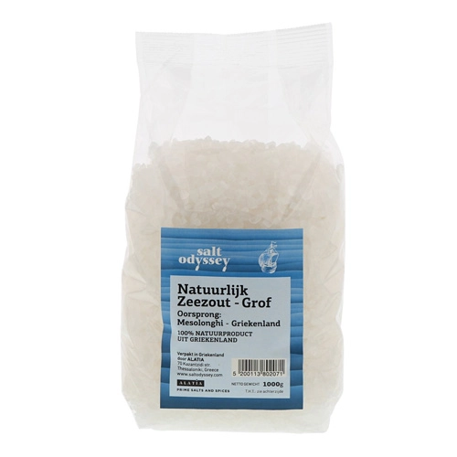Salt Odyssey - Reines Meersalz aus Messolonghi (Grob) - 1kg