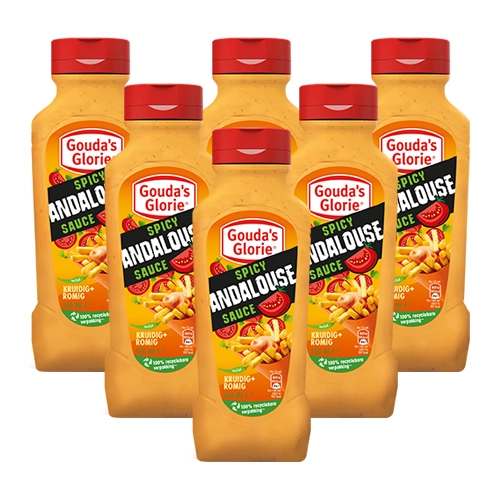 Gouda&apos;s Glorie - Spicy Andalouse Sauce - 6x 550ml