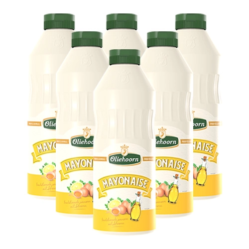 Oliehoorn - Mayonnaise 80% - 6x 900ml