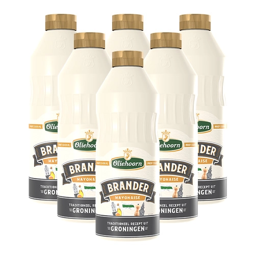 Oliehoorn - Brander Mayonnaise - 6x 900ml