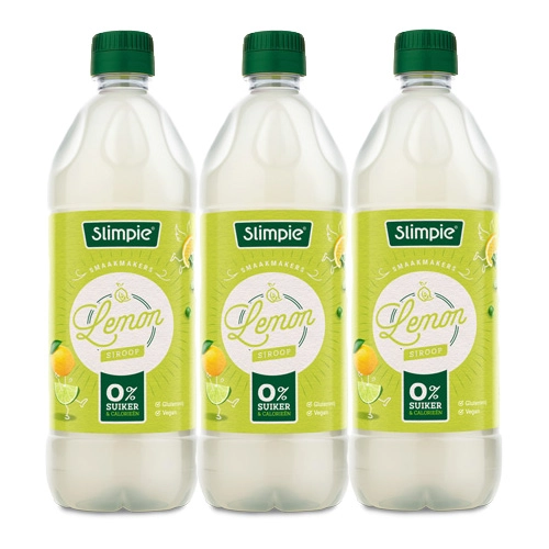 Slimpie - Zitrone Limonaden-Sirup - 3x 650ml