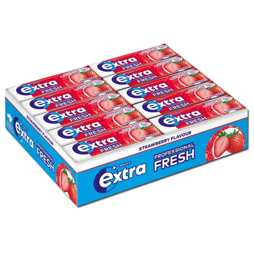 Wrigley&apos;s - Extra Professional Fresh Erdbeere - 30x 10er
