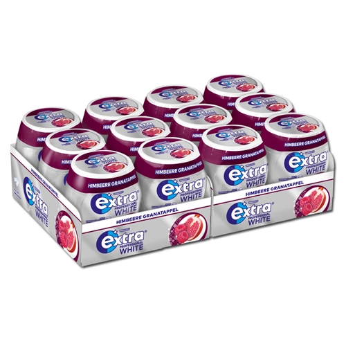 Wrigley&apos;s - Extra Professional White Himbeere Granatapfel - 12x 50er