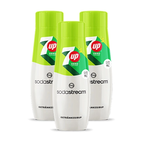 SodaStream - 7UP Zero Sirup - 3x 440ml