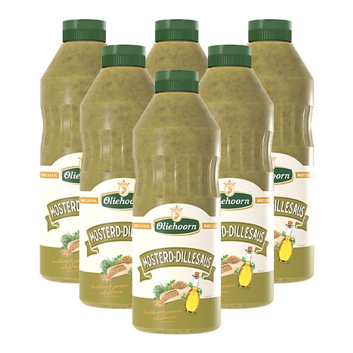 Oliehoorn - Senf-Dill-Sauce - 6x 900ml