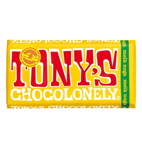 Tony&apos;s Chocolonely - Vollmilchschokolade Nougat - 180g
