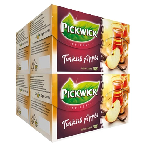 Pickwick - Spices Turkish Appel Schwarzer Tee - 4x 20 Teebeutel