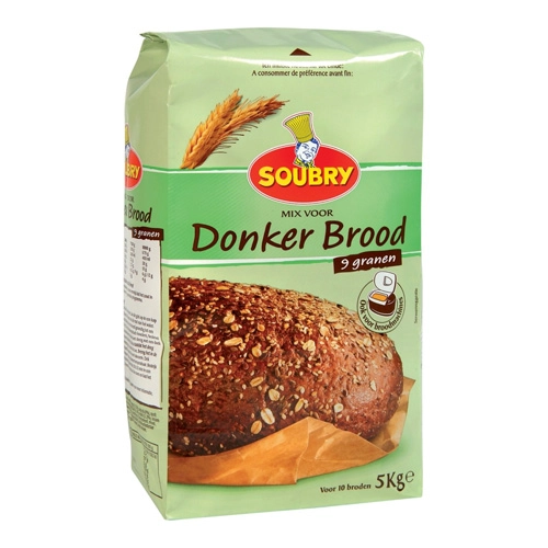 Soubry - Mischung für dunkles Brot 9 Körner - 5kg
