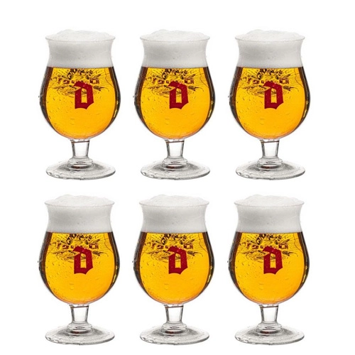 Duvel - Bierglas 330ml - 6 Stück