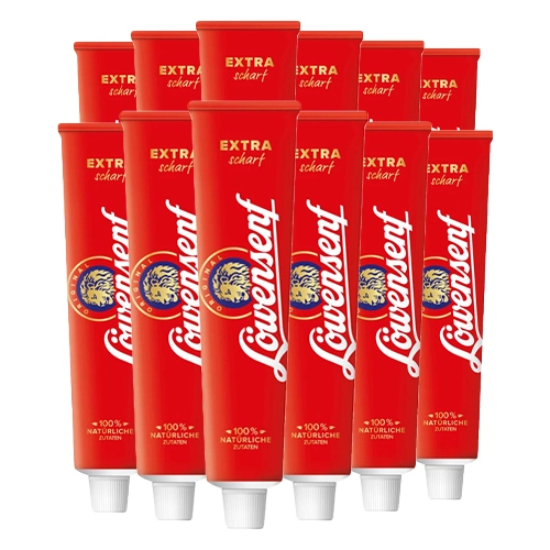 Löwensenf - Extra Scharf - 12x 200ml