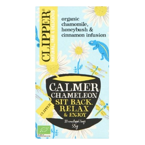 Clipper - Ruhigerer Chamäleon-Bio-Aufguss - 20 Beutel