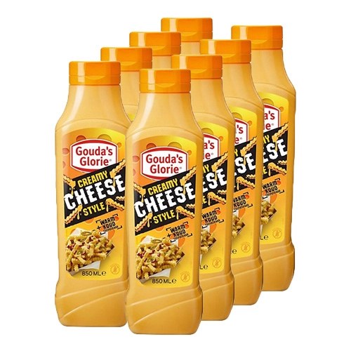 Gouda's Glorie - Creamy cheese style - 8x 850ml