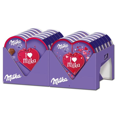 Milka - I Love Milka Herz - 12x 44g