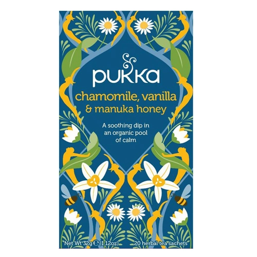 Pukka - Kamille, Vanille & Manuka-Honig - 20 Teebeutel