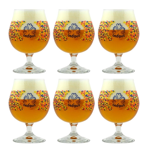 Oedipus - Bierglas 250 ml - 6 stück