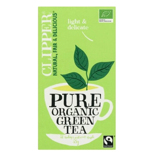 Clipper - Bio-Grüntee - 20 Beutel