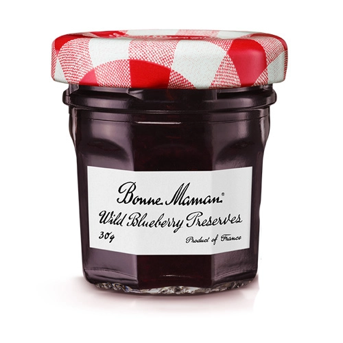 Bonne Maman - Wilde Blaubeerkonserven - 15 x 30gr